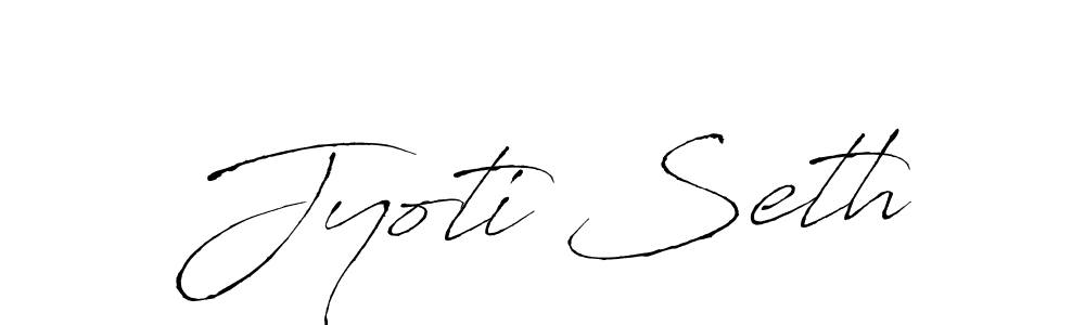 It looks lik you need a new signature style for name Jyoti Seth. Design unique handwritten (Antro_Vectra) signature with our free signature maker in just a few clicks. Jyoti Seth signature style 6 images and pictures png