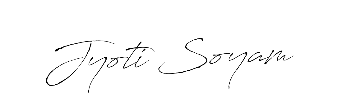 Also we have Jyoti Soyam name is the best signature style. Create professional handwritten signature collection using Antro_Vectra autograph style. Jyoti Soyam signature style 6 images and pictures png