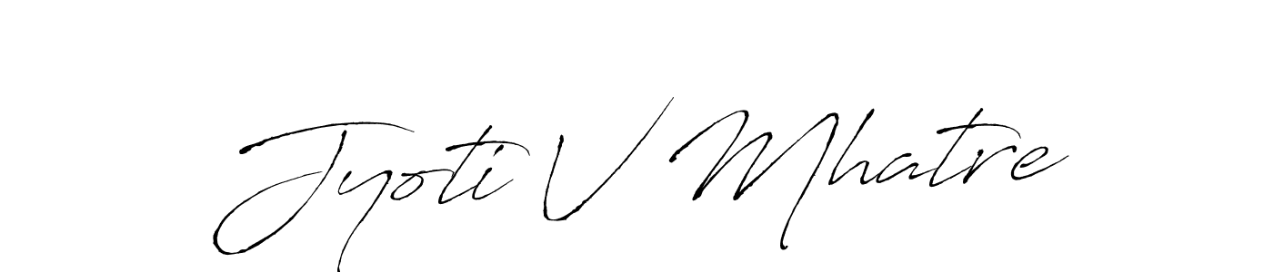 You can use this online signature creator to create a handwritten signature for the name Jyoti V Mhatre. This is the best online autograph maker. Jyoti V Mhatre signature style 6 images and pictures png