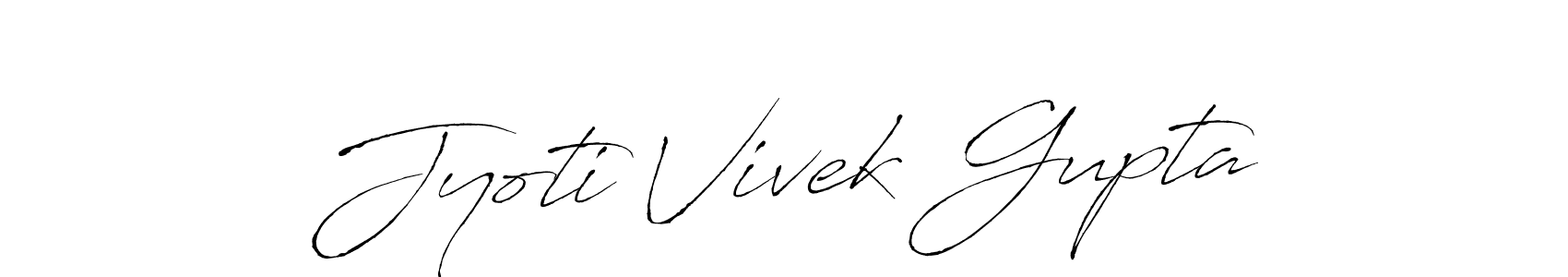 Make a beautiful signature design for name Jyoti Vivek Gupta. Use this online signature maker to create a handwritten signature for free. Jyoti Vivek Gupta signature style 6 images and pictures png