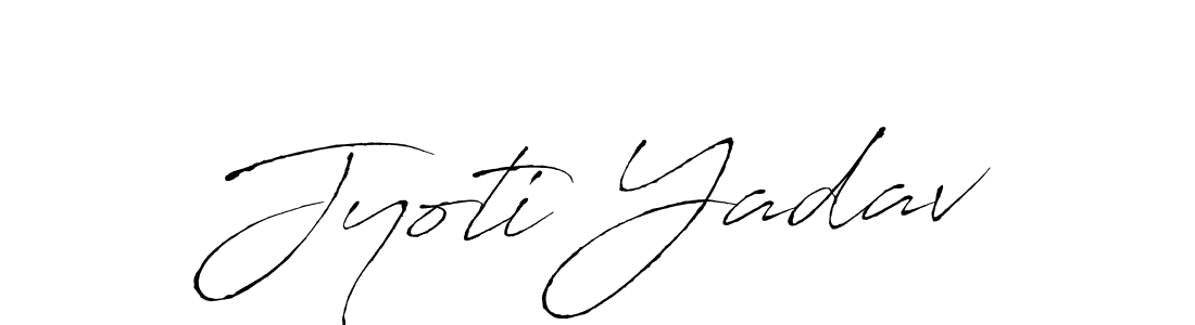 Also we have Jyoti Yadav name is the best signature style. Create professional handwritten signature collection using Antro_Vectra autograph style. Jyoti Yadav signature style 6 images and pictures png