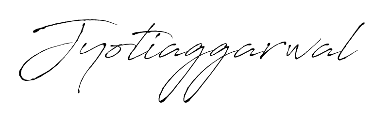 Jyotiaggarwal stylish signature style. Best Handwritten Sign (Antro_Vectra) for my name. Handwritten Signature Collection Ideas for my name Jyotiaggarwal. Jyotiaggarwal signature style 6 images and pictures png