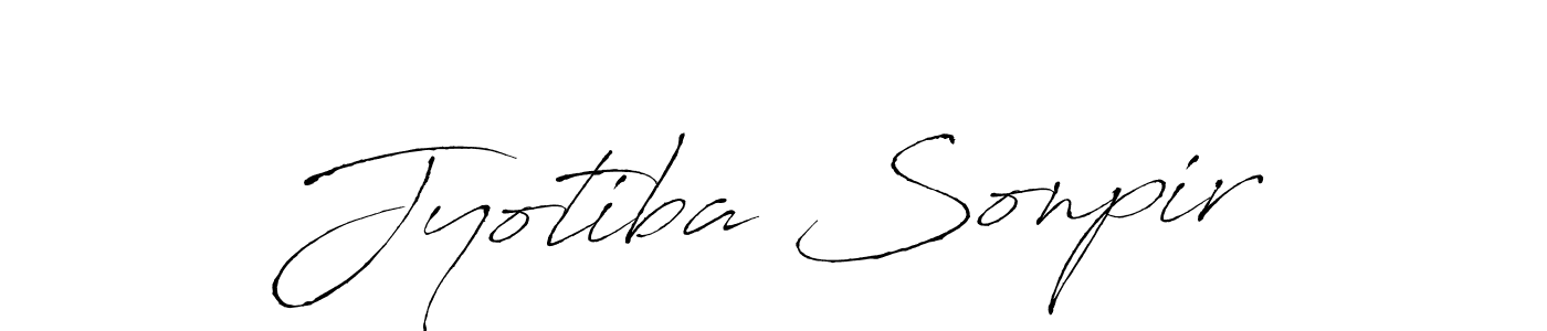 Similarly Antro_Vectra is the best handwritten signature design. Signature creator online .You can use it as an online autograph creator for name Jyotiba Sonpir. Jyotiba Sonpir signature style 6 images and pictures png