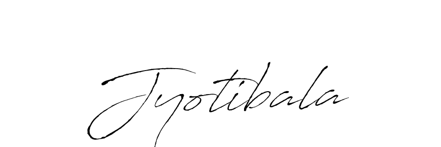 Use a signature maker to create a handwritten signature online. With this signature software, you can design (Antro_Vectra) your own signature for name Jyotibala. Jyotibala signature style 6 images and pictures png