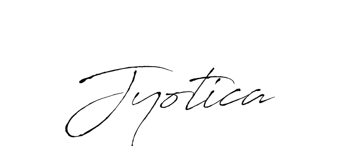 How to make Jyotica signature? Antro_Vectra is a professional autograph style. Create handwritten signature for Jyotica name. Jyotica signature style 6 images and pictures png