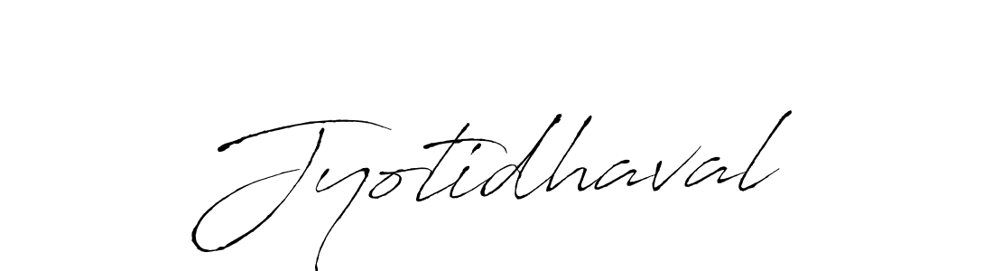 Use a signature maker to create a handwritten signature online. With this signature software, you can design (Antro_Vectra) your own signature for name Jyotidhaval. Jyotidhaval signature style 6 images and pictures png