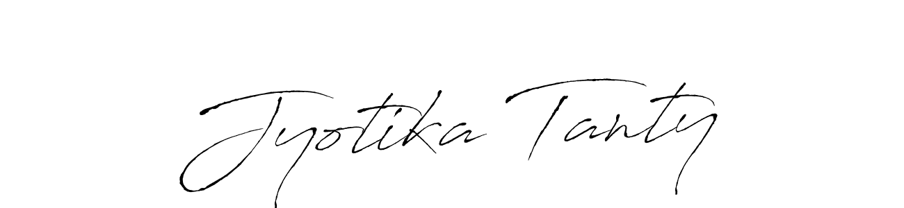 Similarly Antro_Vectra is the best handwritten signature design. Signature creator online .You can use it as an online autograph creator for name Jyotika Tanty. Jyotika Tanty signature style 6 images and pictures png