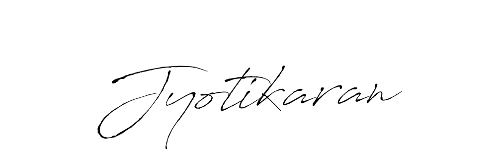 Design your own signature with our free online signature maker. With this signature software, you can create a handwritten (Antro_Vectra) signature for name Jyotikaran. Jyotikaran signature style 6 images and pictures png