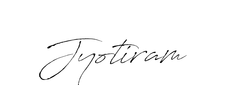 Use a signature maker to create a handwritten signature online. With this signature software, you can design (Antro_Vectra) your own signature for name Jyotiram. Jyotiram signature style 6 images and pictures png