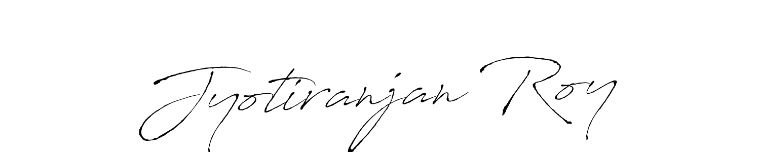 Design your own signature with our free online signature maker. With this signature software, you can create a handwritten (Antro_Vectra) signature for name Jyotiranjan Roy. Jyotiranjan Roy signature style 6 images and pictures png
