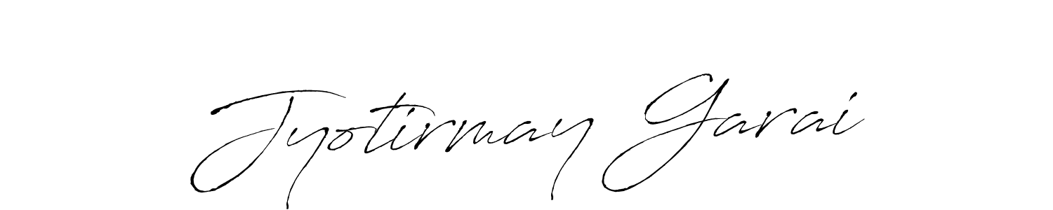 Jyotirmay Garai stylish signature style. Best Handwritten Sign (Antro_Vectra) for my name. Handwritten Signature Collection Ideas for my name Jyotirmay Garai. Jyotirmay Garai signature style 6 images and pictures png