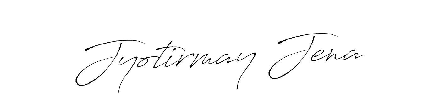 Create a beautiful signature design for name Jyotirmay Jena. With this signature (Antro_Vectra) fonts, you can make a handwritten signature for free. Jyotirmay Jena signature style 6 images and pictures png