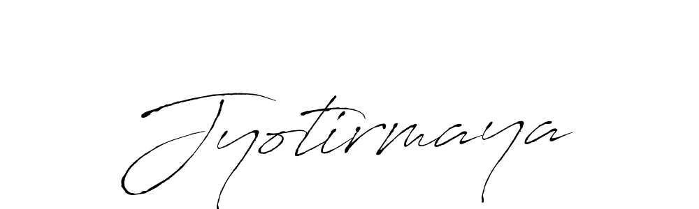 Design your own signature with our free online signature maker. With this signature software, you can create a handwritten (Antro_Vectra) signature for name Jyotirmaya. Jyotirmaya signature style 6 images and pictures png