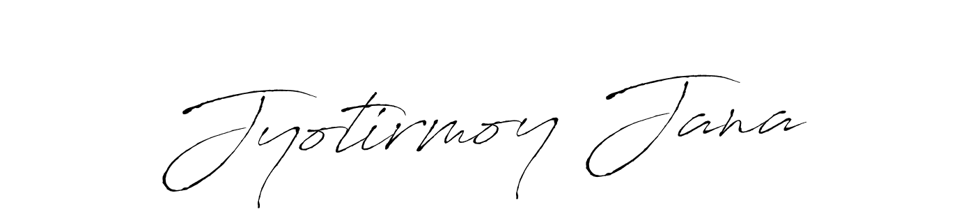 Create a beautiful signature design for name Jyotirmoy Jana. With this signature (Antro_Vectra) fonts, you can make a handwritten signature for free. Jyotirmoy Jana signature style 6 images and pictures png