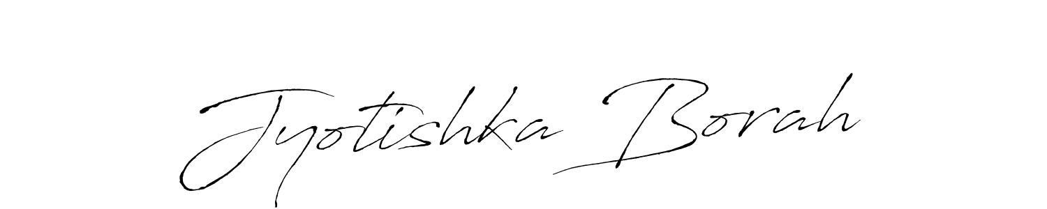 Make a beautiful signature design for name Jyotishka Borah. With this signature (Antro_Vectra) style, you can create a handwritten signature for free. Jyotishka Borah signature style 6 images and pictures png