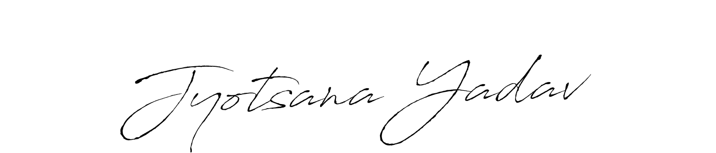 Jyotsana Yadav stylish signature style. Best Handwritten Sign (Antro_Vectra) for my name. Handwritten Signature Collection Ideas for my name Jyotsana Yadav. Jyotsana Yadav signature style 6 images and pictures png