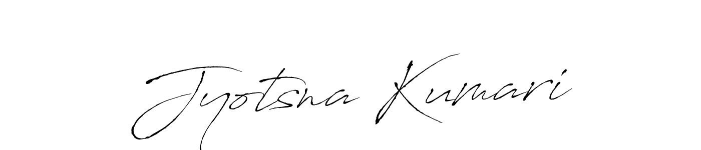 Design your own signature with our free online signature maker. With this signature software, you can create a handwritten (Antro_Vectra) signature for name Jyotsna Kumari. Jyotsna Kumari signature style 6 images and pictures png
