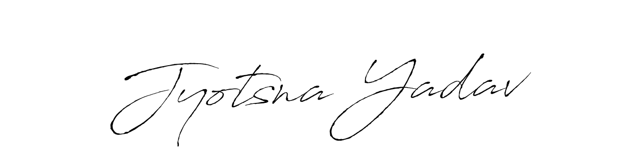 How to make Jyotsna Yadav signature? Antro_Vectra is a professional autograph style. Create handwritten signature for Jyotsna Yadav name. Jyotsna Yadav signature style 6 images and pictures png