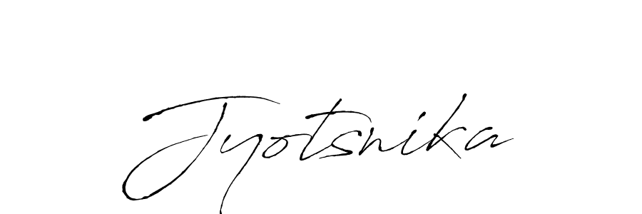 Use a signature maker to create a handwritten signature online. With this signature software, you can design (Antro_Vectra) your own signature for name Jyotsnika. Jyotsnika signature style 6 images and pictures png