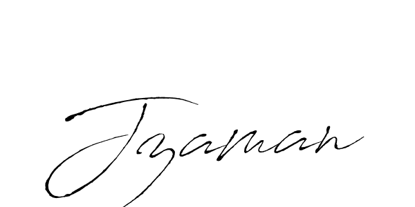 Make a beautiful signature design for name Jzaman. With this signature (Antro_Vectra) style, you can create a handwritten signature for free. Jzaman signature style 6 images and pictures png