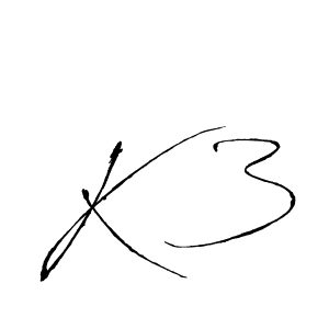 Create a beautiful signature design for name K^3. With this signature (Antro_Vectra) fonts, you can make a handwritten signature for free. K^3 signature style 6 images and pictures png