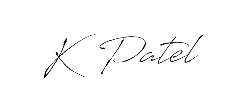 Here are the top 10 professional signature styles for the name K  Patel. These are the best autograph styles you can use for your name. K  Patel signature style 6 images and pictures png