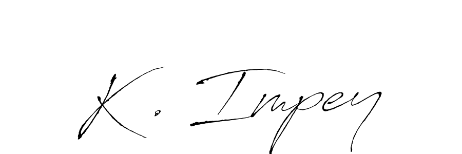 Here are the top 10 professional signature styles for the name K . Impey. These are the best autograph styles you can use for your name. K . Impey signature style 6 images and pictures png