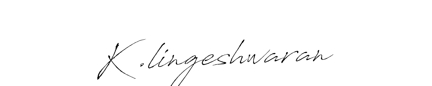 Here are the top 10 professional signature styles for the name K .lingeshwaran. These are the best autograph styles you can use for your name. K .lingeshwaran signature style 6 images and pictures png