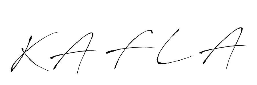 if you are searching for the best signature style for your name K A F L A. so please give up your signature search. here we have designed multiple signature styles  using Antro_Vectra. K A F L A signature style 6 images and pictures png