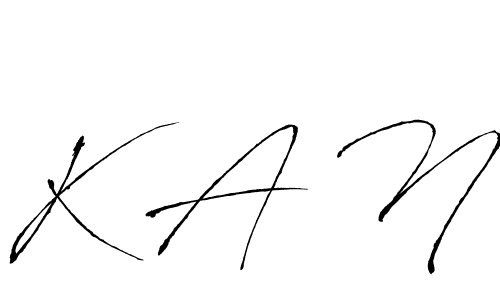 How to Draw K A N signature style? Antro_Vectra is a latest design signature styles for name K A N. K A N signature style 6 images and pictures png