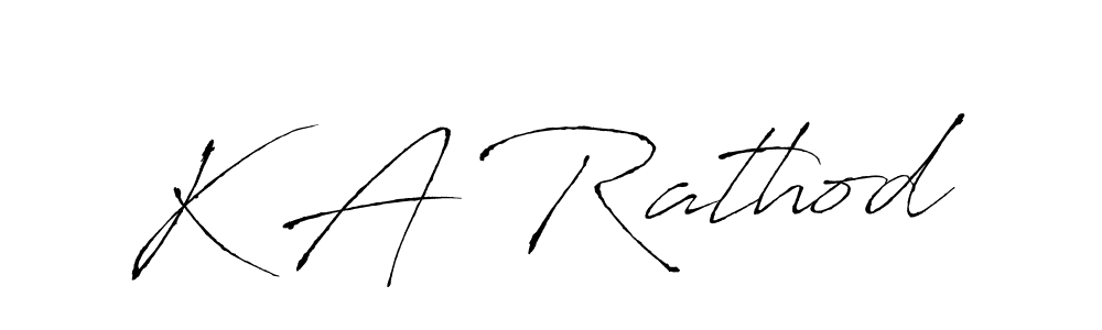 You should practise on your own different ways (Antro_Vectra) to write your name (K A Rathod) in signature. don't let someone else do it for you. K A Rathod signature style 6 images and pictures png