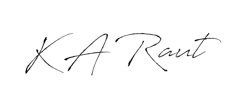 How to Draw K A Raut signature style? Antro_Vectra is a latest design signature styles for name K A Raut. K A Raut signature style 6 images and pictures png