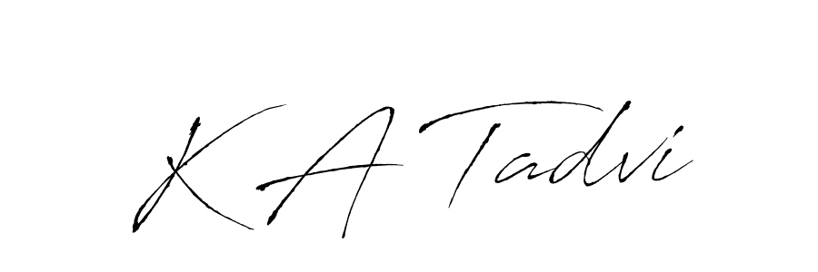Here are the top 10 professional signature styles for the name K A Tadvi. These are the best autograph styles you can use for your name. K A Tadvi signature style 6 images and pictures png
