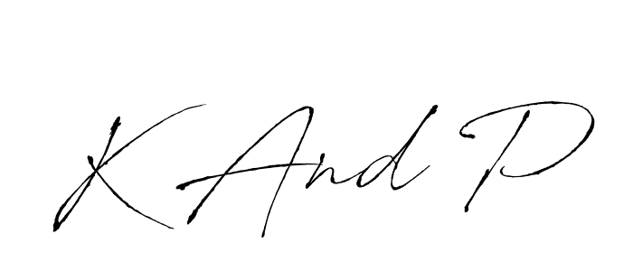 You can use this online signature creator to create a handwritten signature for the name K And P. This is the best online autograph maker. K And P signature style 6 images and pictures png