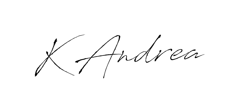Antro_Vectra is a professional signature style that is perfect for those who want to add a touch of class to their signature. It is also a great choice for those who want to make their signature more unique. Get K Andrea name to fancy signature for free. K Andrea signature style 6 images and pictures png