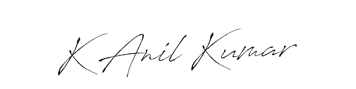 How to Draw K Anil Kumar signature style? Antro_Vectra is a latest design signature styles for name K Anil Kumar. K Anil Kumar signature style 6 images and pictures png