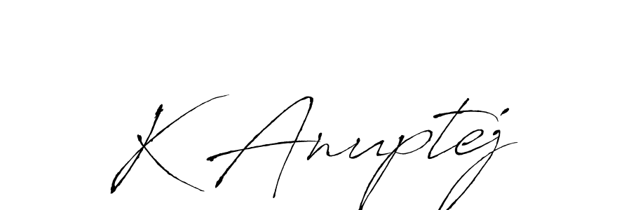 Also You can easily find your signature by using the search form. We will create K Anuptej name handwritten signature images for you free of cost using Antro_Vectra sign style. K Anuptej signature style 6 images and pictures png