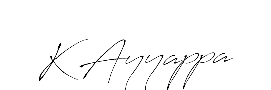 Make a beautiful signature design for name K Ayyappa. Use this online signature maker to create a handwritten signature for free. K Ayyappa signature style 6 images and pictures png