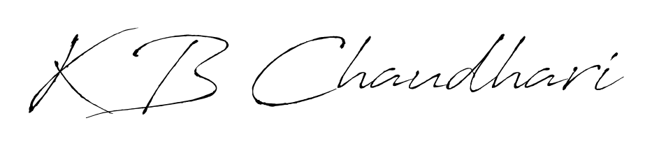 Discover how K B Chaudhari looks in an executive cursive font (Antro_Vectra). Perfect for legal documents, invoices, and certificates. K B Chaudhari signature style 6 images and pictures png