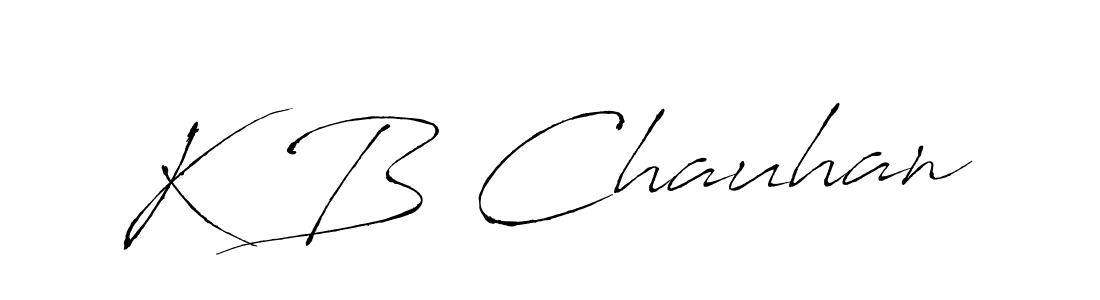 How to Draw K B Chauhan signature style? Antro_Vectra is a latest design signature styles for name K B Chauhan. K B Chauhan signature style 6 images and pictures png