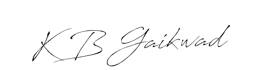if you are searching for the best signature style for your name K B Gaikwad. so please give up your signature search. here we have designed multiple signature styles  using Antro_Vectra. K B Gaikwad signature style 6 images and pictures png