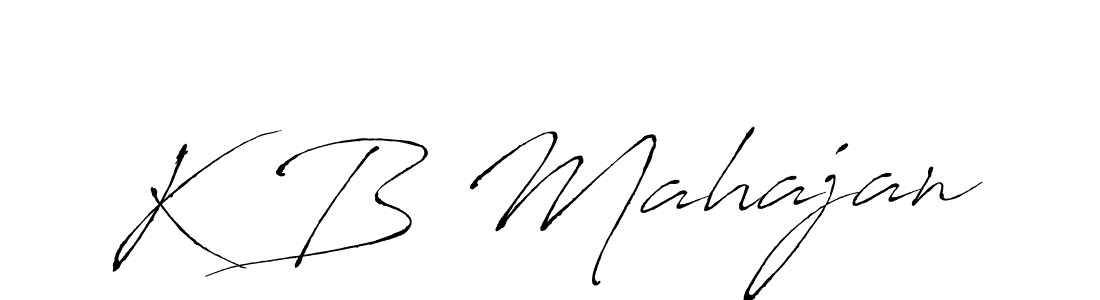 Make a beautiful signature design for name K B Mahajan. Use this online signature maker to create a handwritten signature for free. K B Mahajan signature style 6 images and pictures png