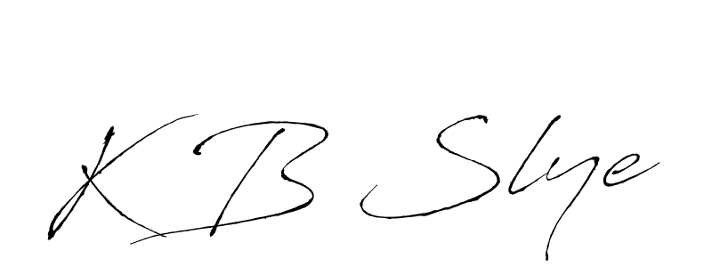 Make a beautiful signature design for name K B Slye. Use this online signature maker to create a handwritten signature for free. K B Slye signature style 6 images and pictures png