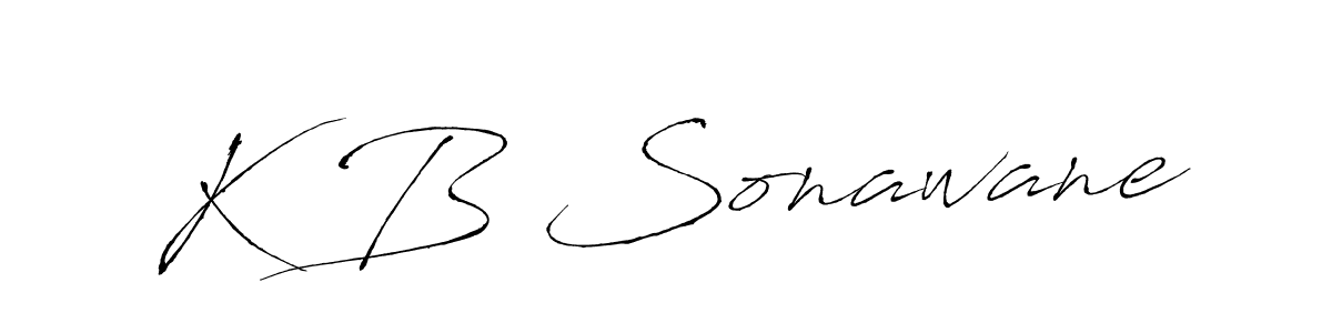 Here are the top 10 professional signature styles for the name K B Sonawane. These are the best autograph styles you can use for your name. K B Sonawane signature style 6 images and pictures png