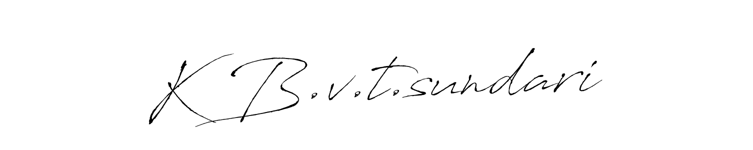 Also You can easily find your signature by using the search form. We will create K B.v.t.sundari name handwritten signature images for you free of cost using Antro_Vectra sign style. K B.v.t.sundari signature style 6 images and pictures png