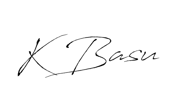 Make a beautiful signature design for name K Basu. Use this online signature maker to create a handwritten signature for free. K Basu signature style 6 images and pictures png