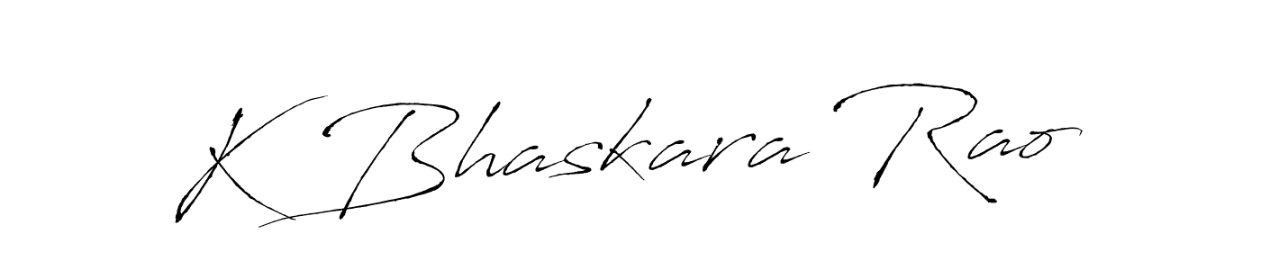 This is the best signature style for the K Bhaskara Rao name. Also you like these signature font (Antro_Vectra). Mix name signature. K Bhaskara Rao signature style 6 images and pictures png