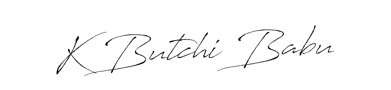 How to Draw K Butchi Babu signature style? Antro_Vectra is a latest design signature styles for name K Butchi Babu. K Butchi Babu signature style 6 images and pictures png