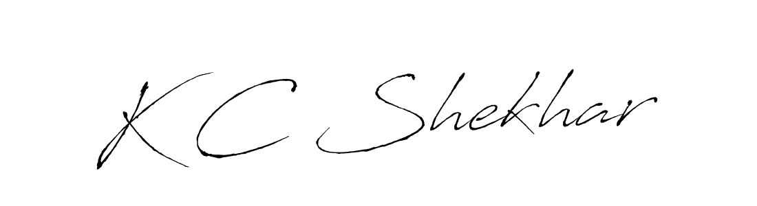 if you are searching for the best signature style for your name K C Shekhar. so please give up your signature search. here we have designed multiple signature styles  using Antro_Vectra. K C Shekhar signature style 6 images and pictures png