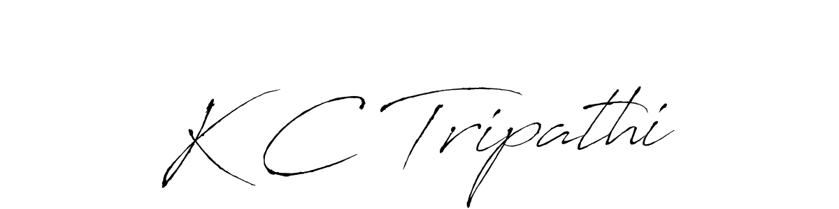 Also You can easily find your signature by using the search form. We will create K C Tripathi name handwritten signature images for you free of cost using Antro_Vectra sign style. K C Tripathi signature style 6 images and pictures png